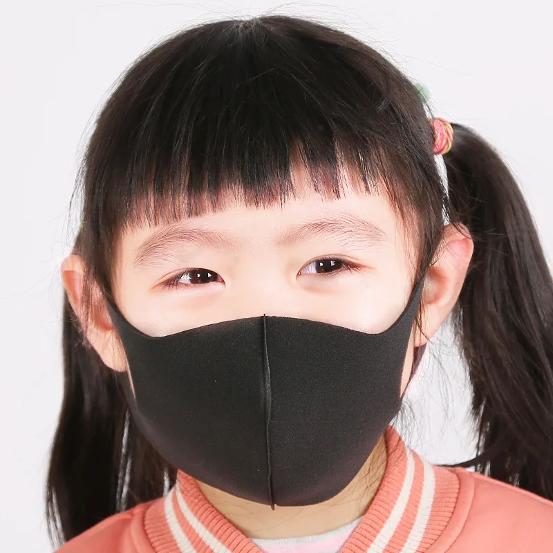 

3 Pack Children's Sponge Masks, Pollen-proof, Dust-proof, Breathable, Masks, Fog, Haze Masks, Boys (Blue + Black + Green)