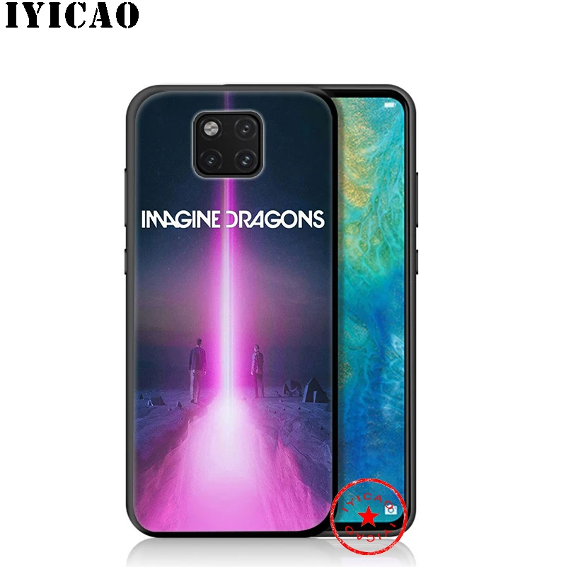 IYICAO нарисованные драконы мягкий чехол для huawei P30 P20 P10 P9 P8 P Smart Z Plus 2019 Lite Pro 2018 2017 2016