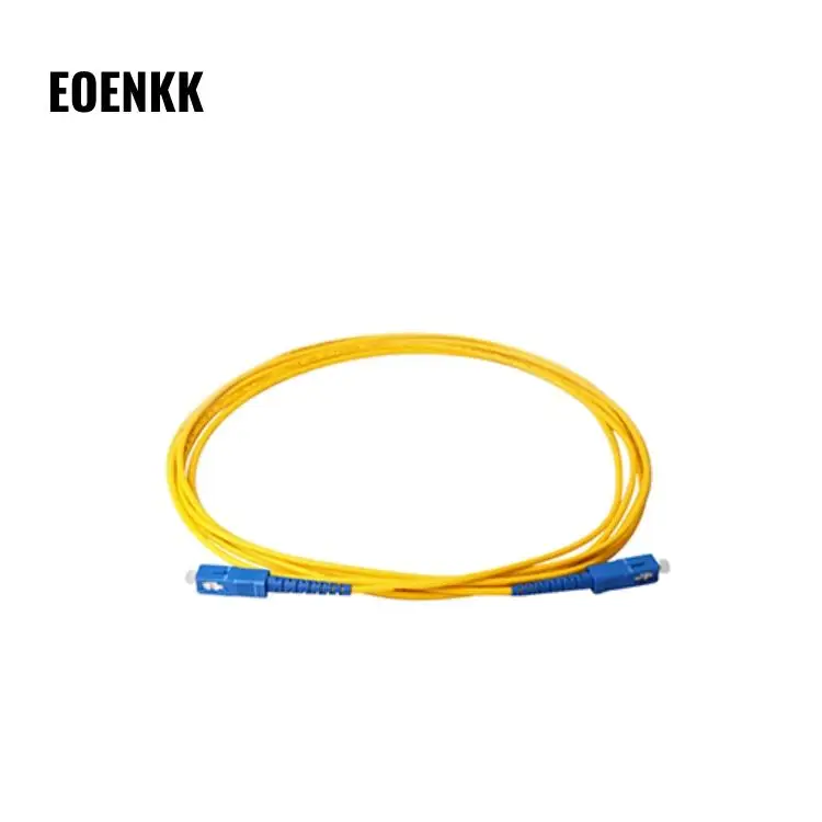 

1M 2M 3M 5M SC/UPC-SC/UPC Simplex 9/125 Single Mode SM Fiber Optic Cable Patch Cord Fiber Jumper 3.0mm