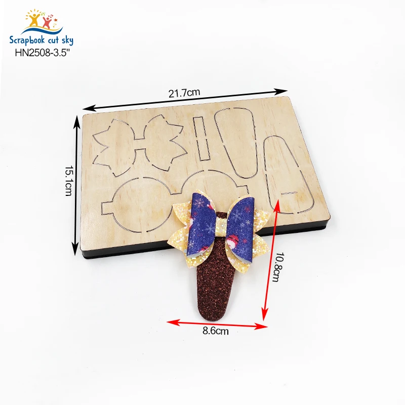 

HairpinCutting Dies HN2508-3.5 Muyu Wooden Mold Scrapbook Suitable For Market General Machines