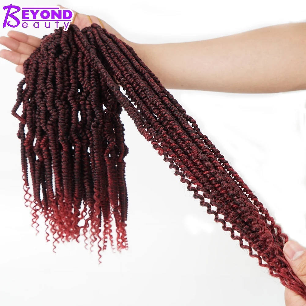 Весенние плетеные косички для вязания крючком 70 г/упак. Омбре цвета