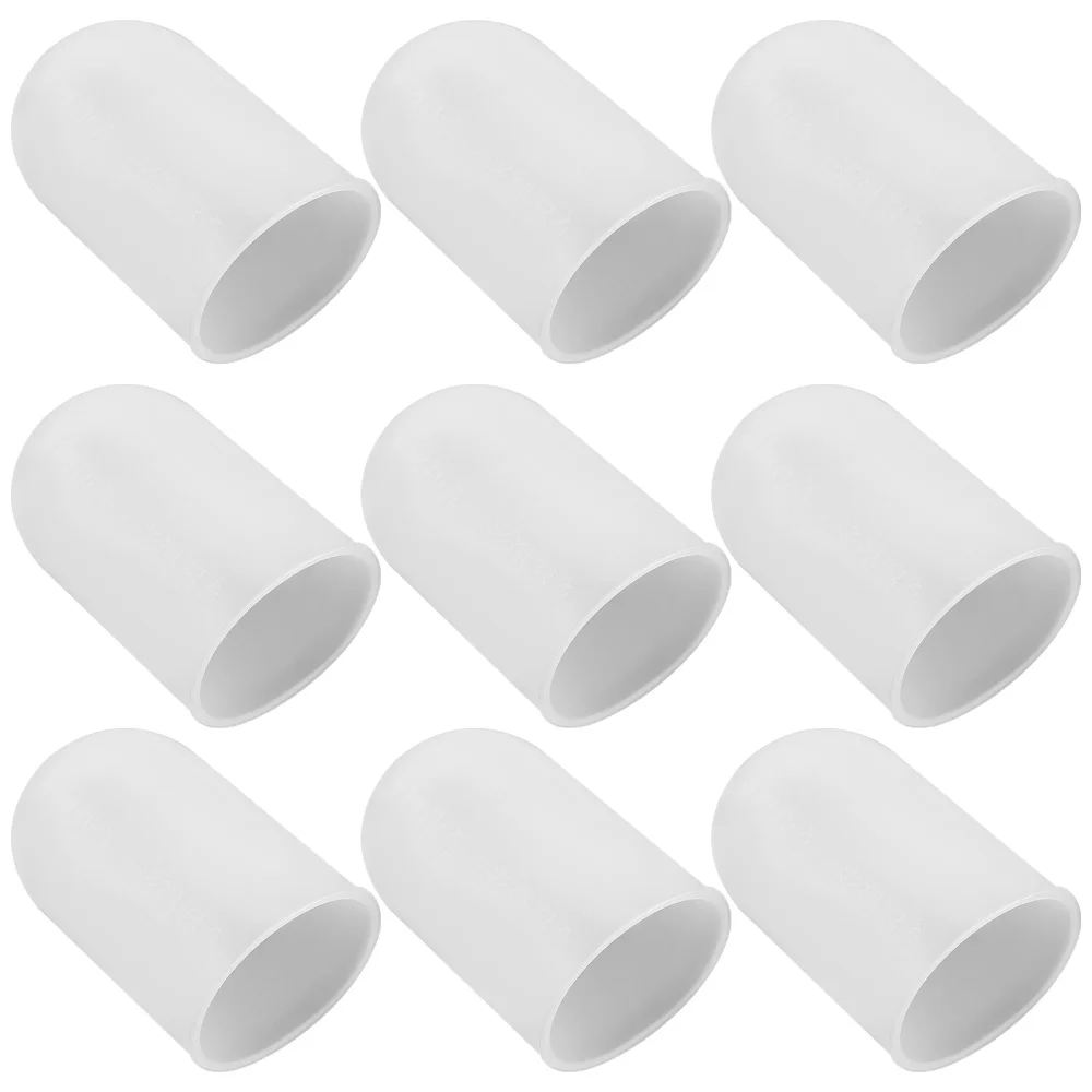 

20Pcs Practical Anti-scald Finger Protectors Finger Sleeves (Assorted Color)
