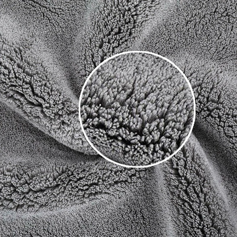 Полотенце из микрофибры для мытья автомобиля 60 х90 1200 г/м2|Губки тряпки и щетки| |