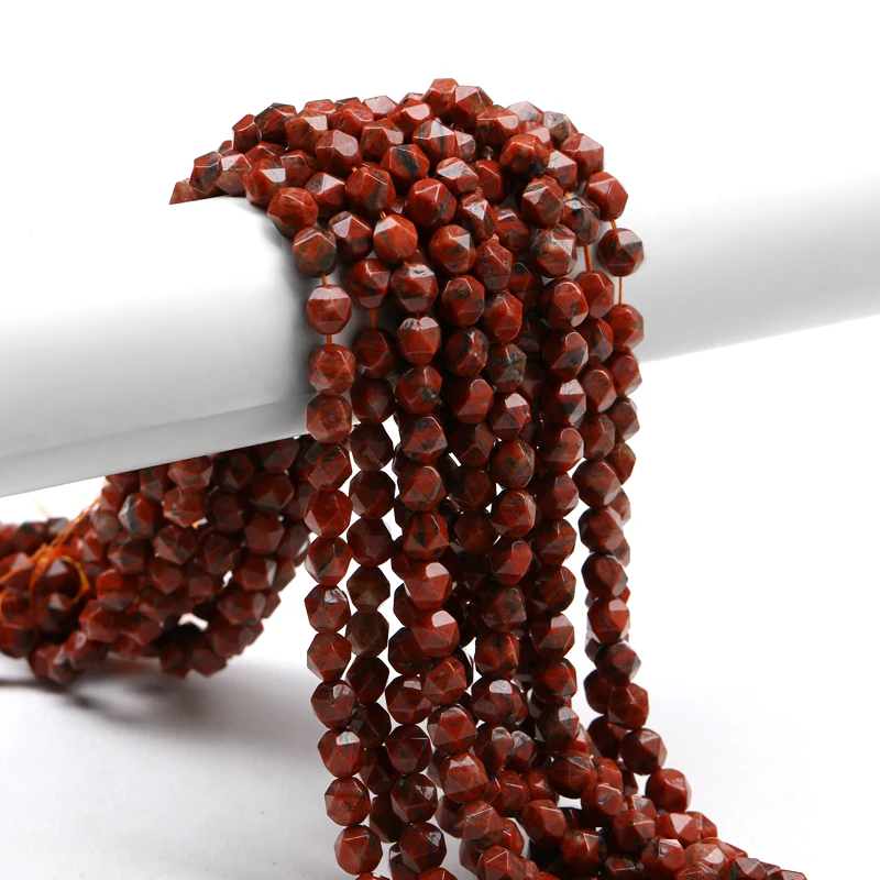 

Atreus 8mm Rose Tiger Eye Stone Beads Natural Stones Round Faceted Beads For Jewelry Nacklace Bracelets DIY Making Supplies