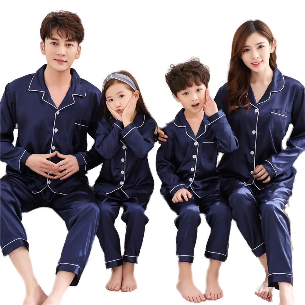 

Parent Child Family Pajamas Suit Parents Children Suit Family Pajamas Pajamas Baby Parents Match Family Clothes