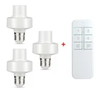 Высокое качество E27 беспроводной пульт светильник ционного управления держатель лампы 40 м база вклвыкл умный переключатель диапазон розеток умное устройство для светодиодной лампы