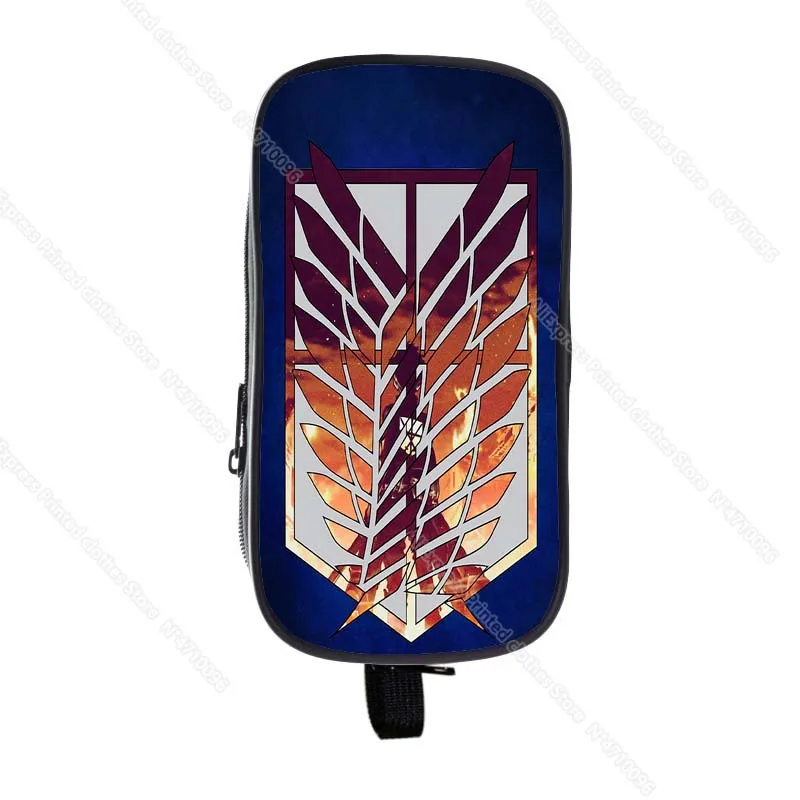 Новинка чехол для карандашей атака на Титанов детский мультяшный пенал из аниме