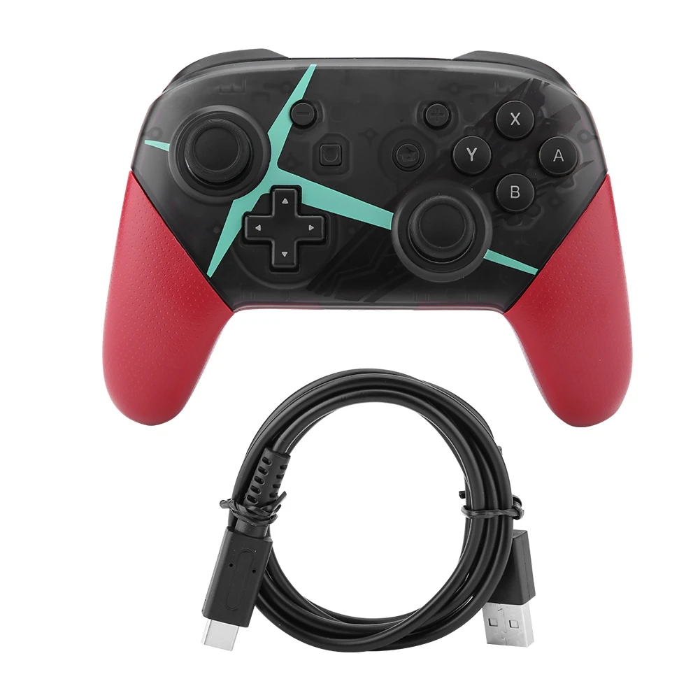 

Беспроводной игровой Bluetooth-контроллер Джойстик Joy Con для Nintendo Switch Pro (красный)