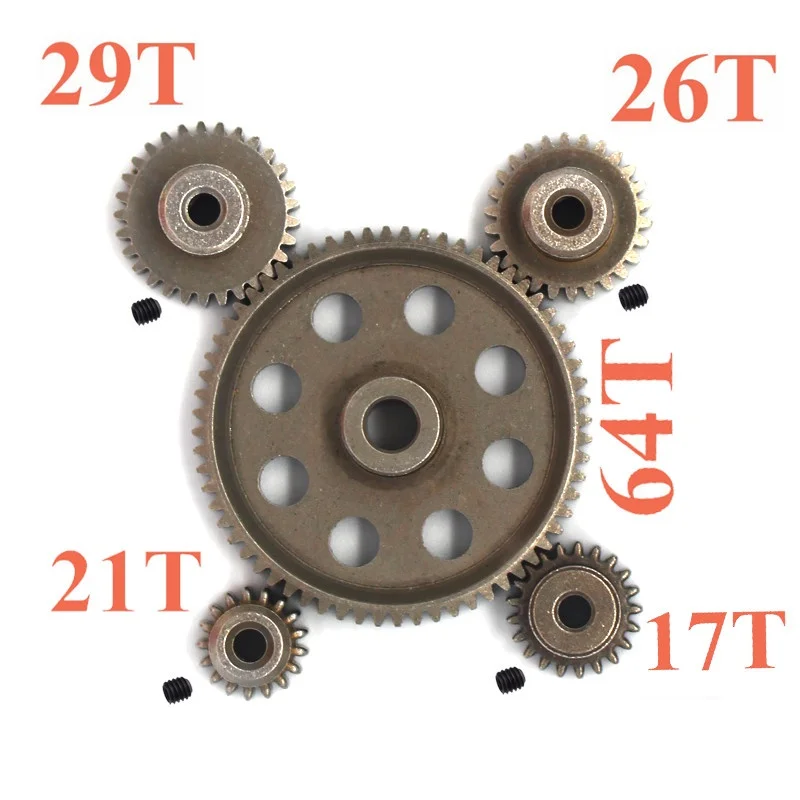 

Metal differential gear set, remote control toy model gear set for car model spare parts