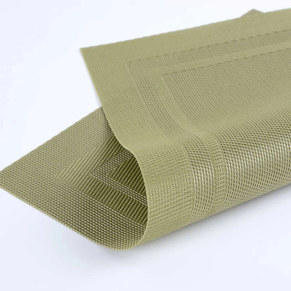 6 шт. противоскользящие и теплоизоляционные ПВХ салфетки для обеденного стола