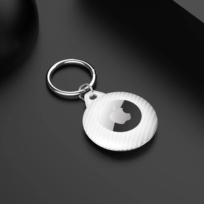 Чехол для Apple Airtag текстура из углеродного волокна чехол брелок с защитой от