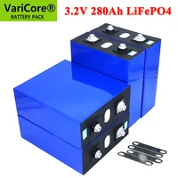 varicore 3 2v 280ah battery pack lifepo4 lithium iron phospha 280000mah for 12v 24v 4s e scooter rv solar energy storage system