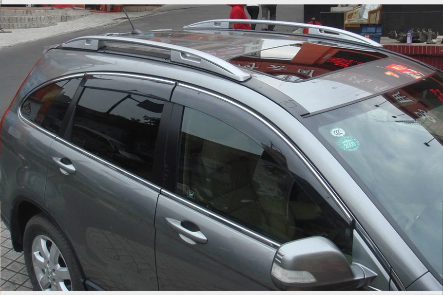 Багажник на крышу из алюминиевого сплава для Honda CRV CR-V 2007-2011 рельсы высокого стиля