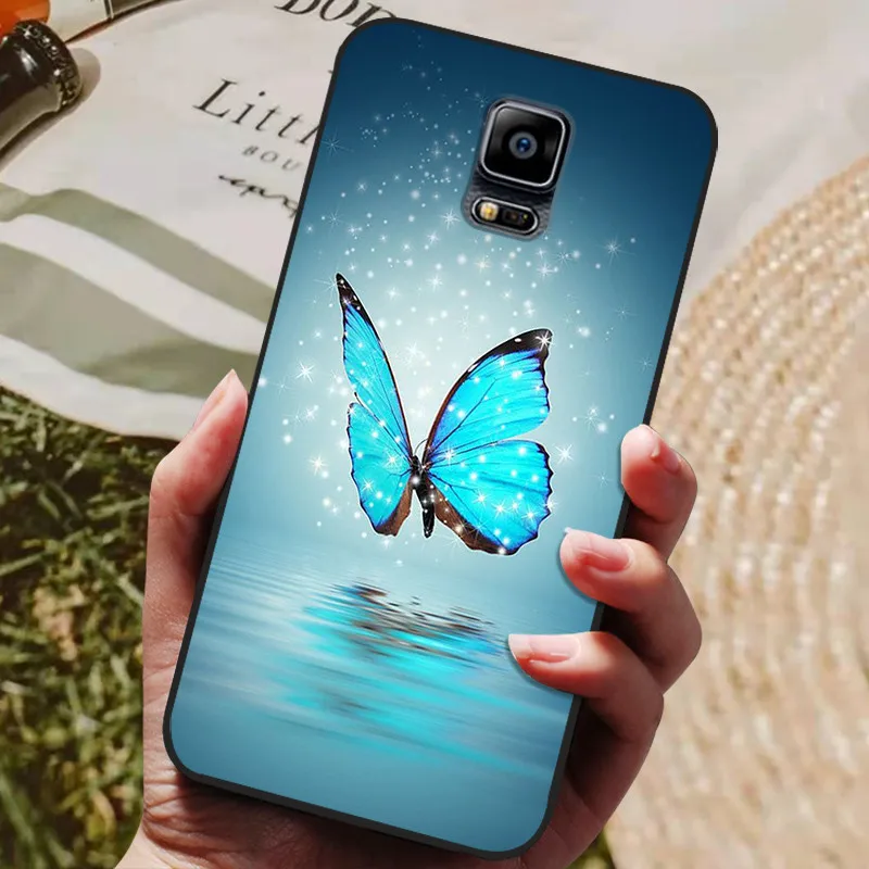 Чехол для Samsung Galaxy Note 4 Note4 силиконовая Мягкая задняя крышка из ТПУ 3 2 чехлы Note3