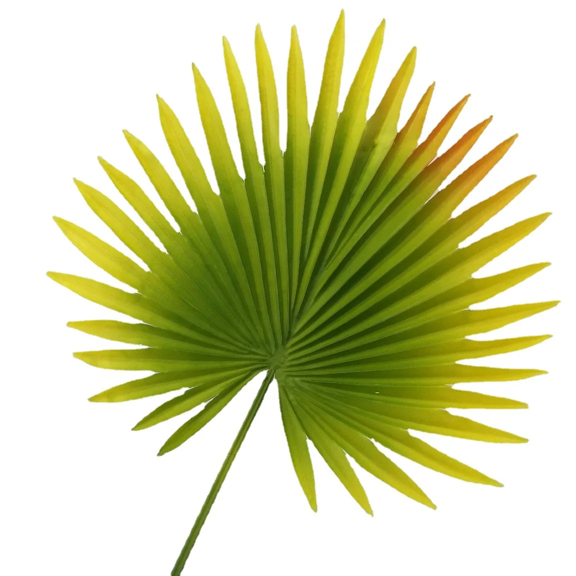 Зеленые искусственные подсолнечники листья декор для рукоделия домашний