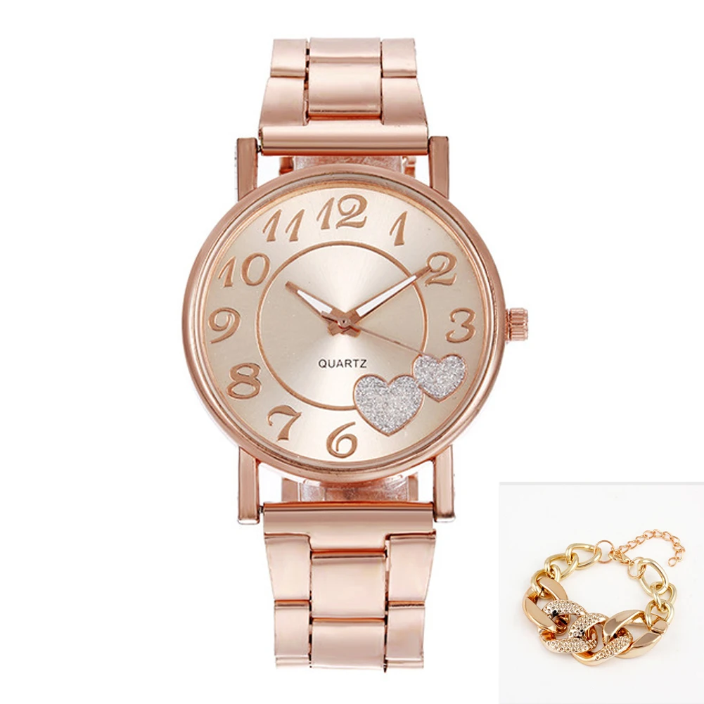 

2021 Роскошные брендовые кварцевые часы для женщин, женские наручные часы со стразами, ремешок из сплава розового золота, женские часы, Reloj XFCS