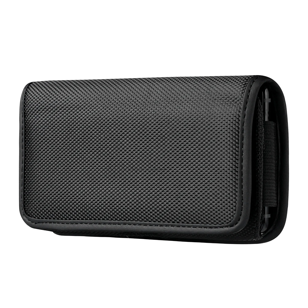 

Fashion Men Horizontal Style Solid Color Mini Wallet Waist Bag Casual Male Flap Purse Card Holder Phone Bags Fanny Packs