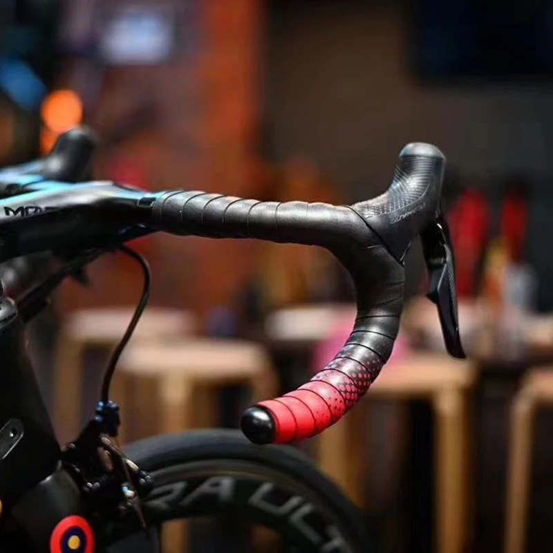 Ciclovation передовая дорожная велосипедная лента на руль с кожаным сенсорным сплавом серия гоночная лента для велосипеда выцветает цвет умный гель и бар конец