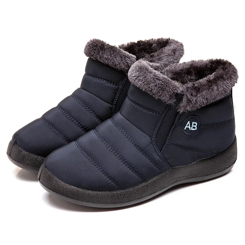 

Women Boots 2020 Fashion Waterproof Snow Boots For Winter Shoes Women Casual Lightweight Ankle Botas Mujer Warm Winter Boots