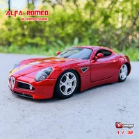 bburago 132 alfa romeo 8c competizione diecasts toy vehicles metal toy car model high simulatio collection gifts