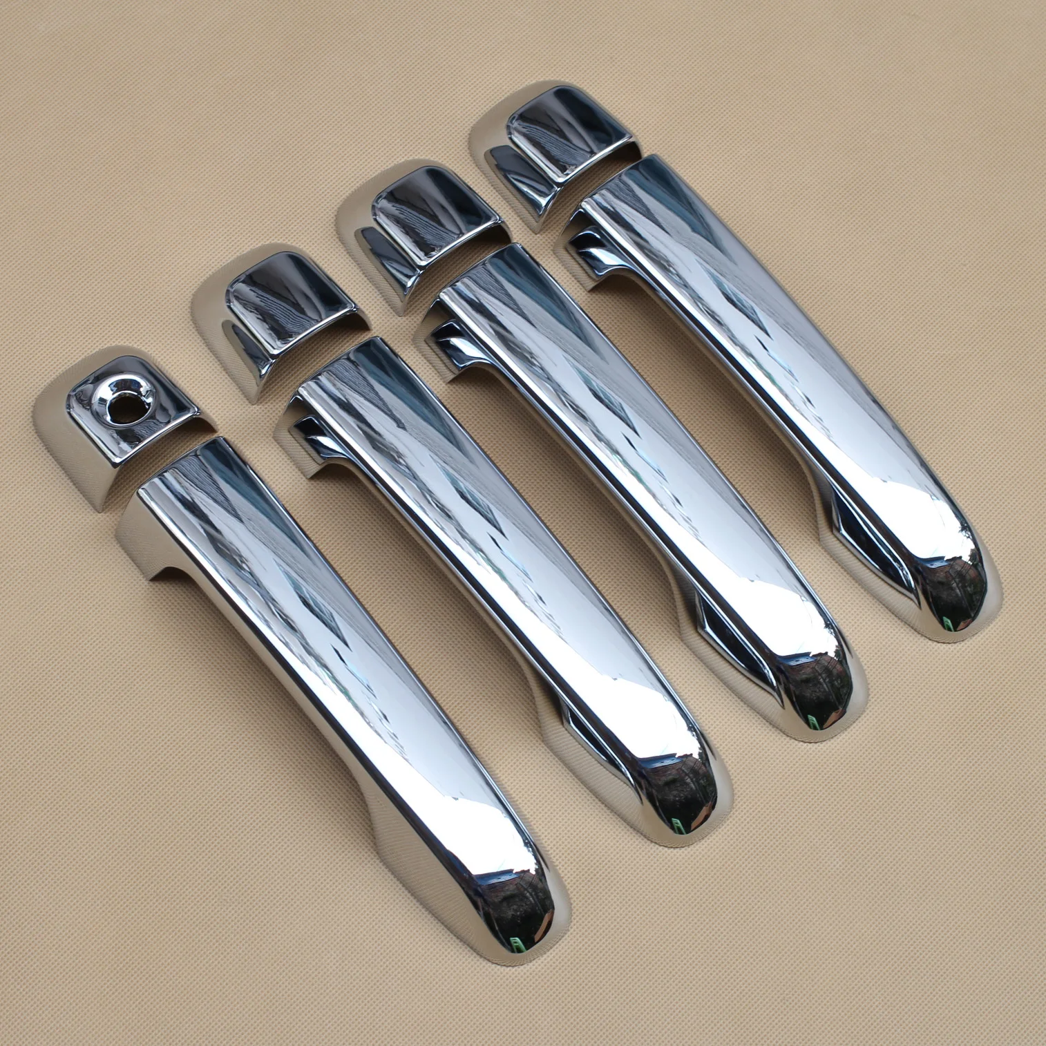 

Хромированная наружная дверная ручка, обшивка деталей, подходит для Toyota Land Cruiser LC200 2016 2017, аксессуары для украшения