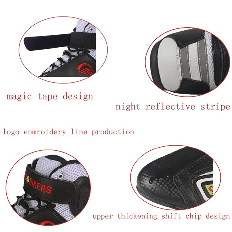 Мотоциклетные ботинки Riding Tribe мужские гоночные для мотокросса защитная