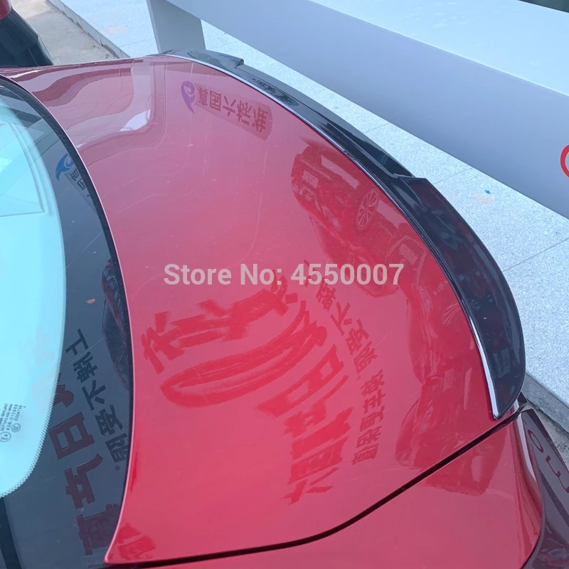 Для Nissan New Altima Teana 2019 ABS пластик грунтовка Цвет Внешний задний спойлер багажник