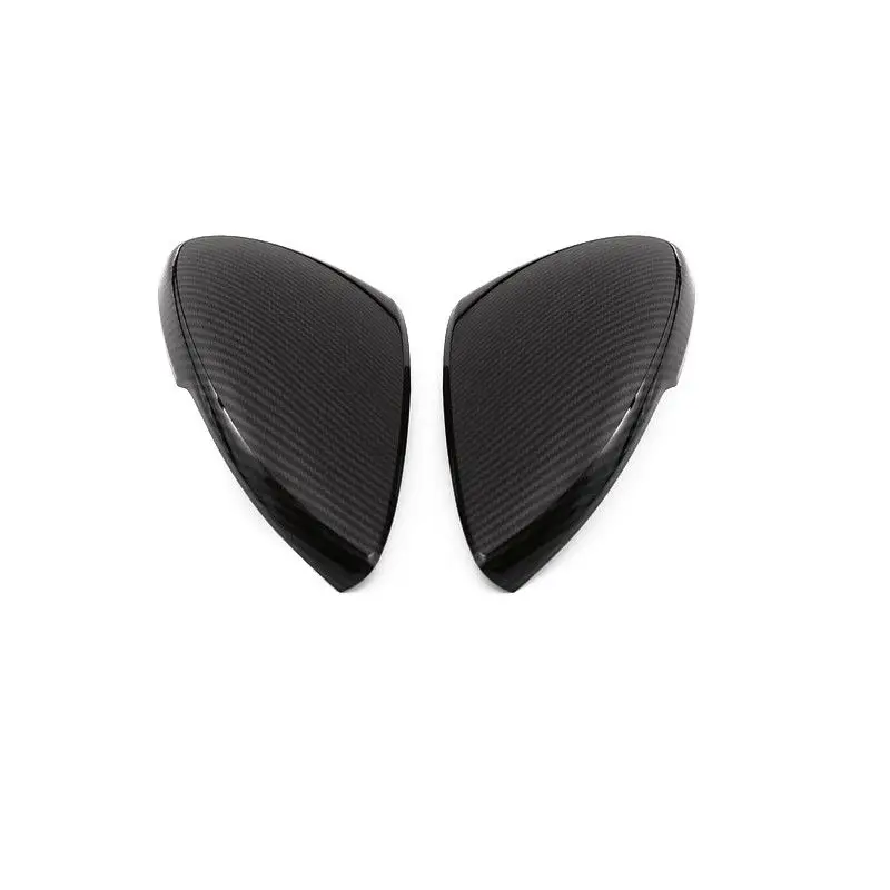 2020 2 шт. черное углеродное волокно стильный АБС боковой зеркальный чехол отделка