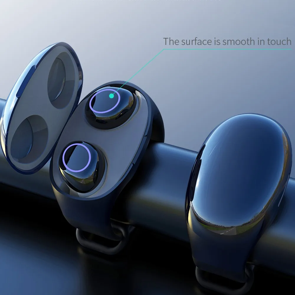 HM50 наушники вкладыши TWS Bluetooth 5 0 Беспроводной Портативный сенсорный Управление