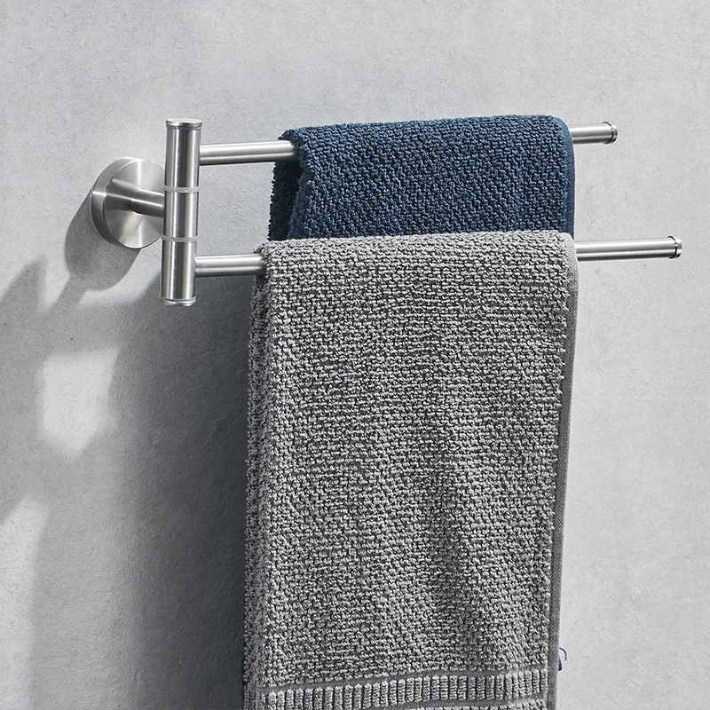 Вращающаяся подвижная вешалка для полотенец из нержавеющей стали |