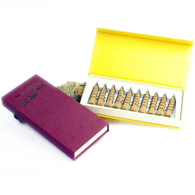 10 шт./кор. башня с обратным потоком конусы для благовоний время горения около 30