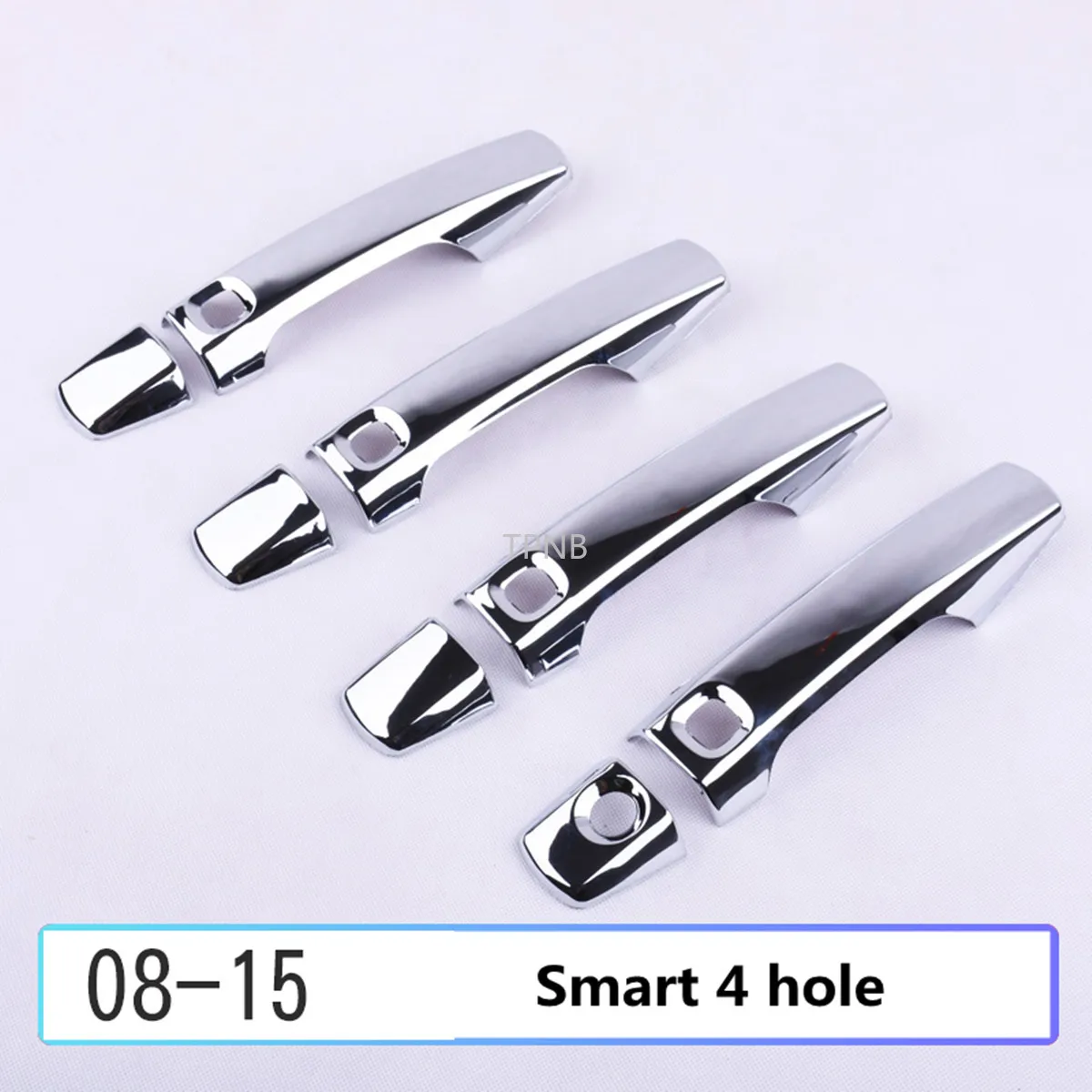 Хромированная накладка на дверную ручку и чашу из АБС пластика для Toyota Land Cruiser 200