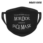 Один не просто ходит в Мордор без маски для лица против пыли многоразовая маска для лица сделай сам Властелин колец кольцо Frodo промежуточный эльф