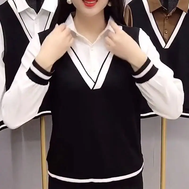 

Spring and autumn fashion shirt women's 2021 new net red shirt, thin and versatile