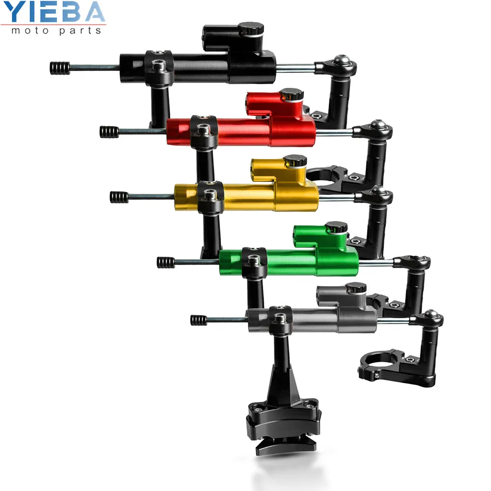 Аксессуары для мотоциклов Регулируемый рулевой демпфер Стабилизатор Монтажный