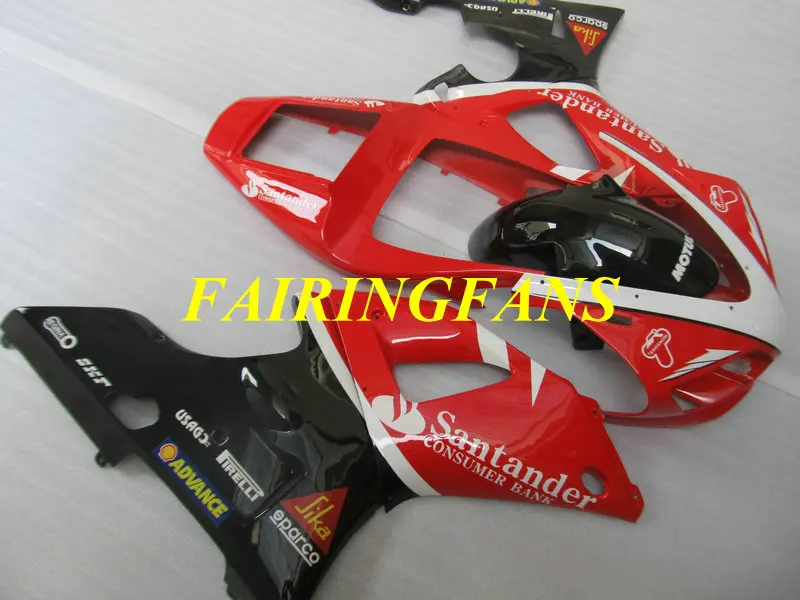 Комплект обтекателей для мотоцикла YAMAHA YZFR1 98 99 YZF R1 YZF1000 1998 1999 ABS Красный Черный
