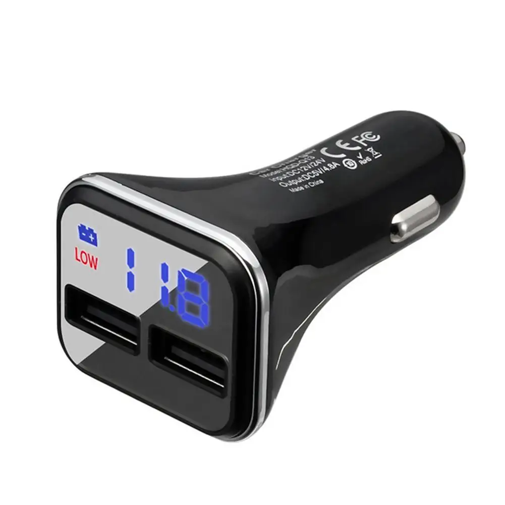 Универсальный двойной 2 USB 5V 4.8A Интеллектуальный порт идентификации с