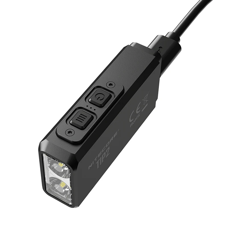 100% Оригинальный мини-светильник NITECORE TIP2 CREE XP-G3 S3 720 люмен USB Перезаряжаемый