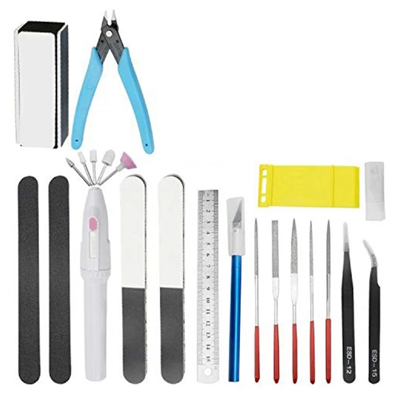 

Набор инструментов для моделирования, набор хобби строительных инструментов для автомобилей, самолетов, зданий, роботов, ремонт и фиксация ...