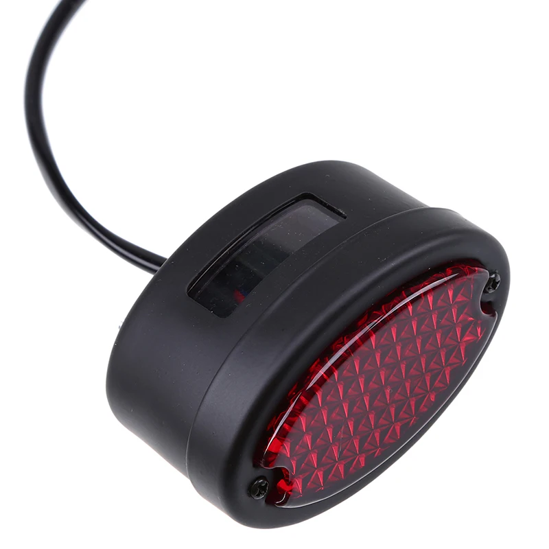 Задний фонарь POSSBAY для мотоцикла тормозной овальный светодиодный задний ходовой