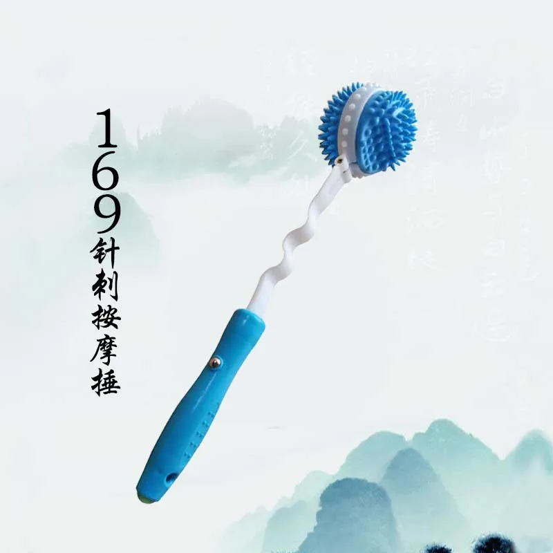 

Beat Hammer Fitness Massage pai da bang Healthy Meridian Bat Manual Acupoint qiao bei chui
