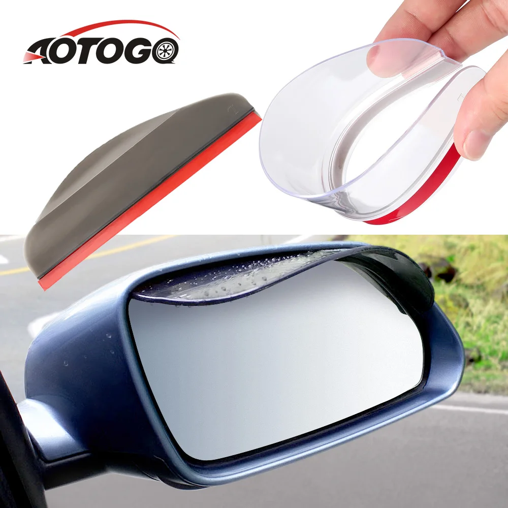 козырек зеркала заднего вида 2 шт автомобилей Зеркало солнцезащитный Дождь для