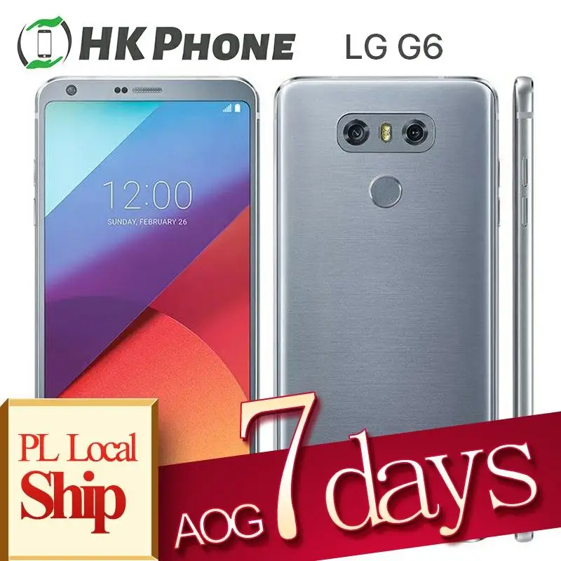 Оригинальный разблокированный оригинальный LG G6 4G LTE мобильный телефон H871 H870 5 7