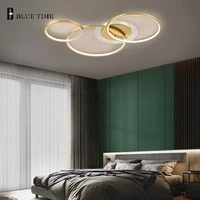 modern led chandelier for living room bedroom dining room ceiling chandelier lighting fixtures home indoor lighting gold frame