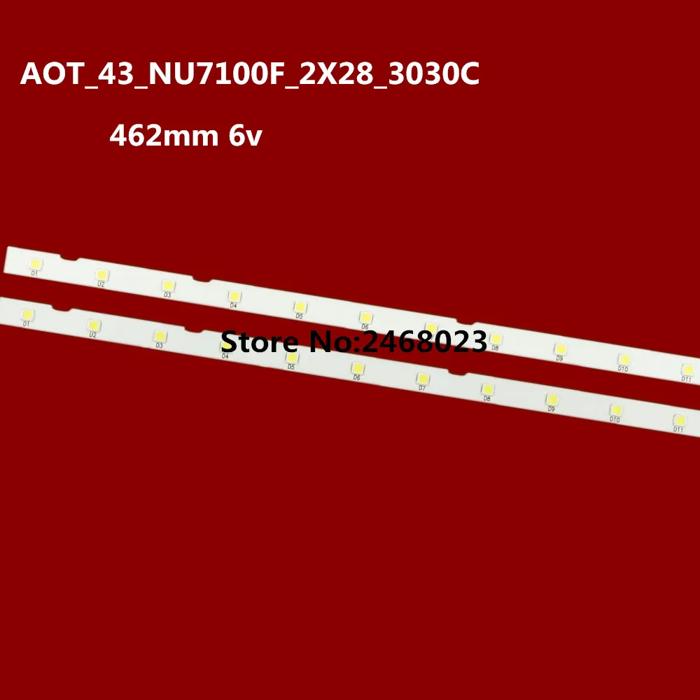 Новинка 100% светодиодные ленты 20 шт. для телевизора SAMSUNG 43 UE43NU7099U UE43NU7470U HG43EJ690UA CY