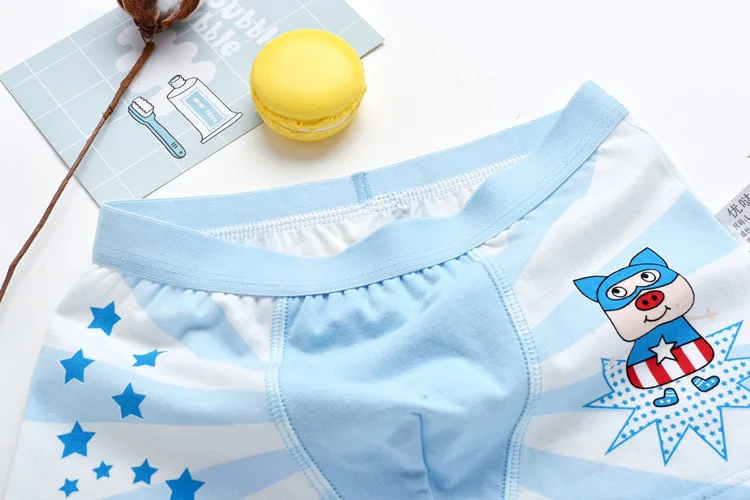 Трусы боксеры для мальчиков 4 шт./лот|Нижнее белье| |