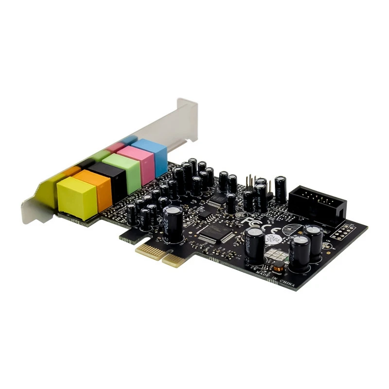 CM8828 PCI E звуковая карта HD аудио 7.1CH ПК Windows10 встроенная 7 1 канал HiFi объемный звук