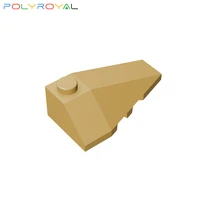 building blocks accessories diy plastic plates 4x2 wedge right brick 10 pcs educational toy for children birthday gift 43711