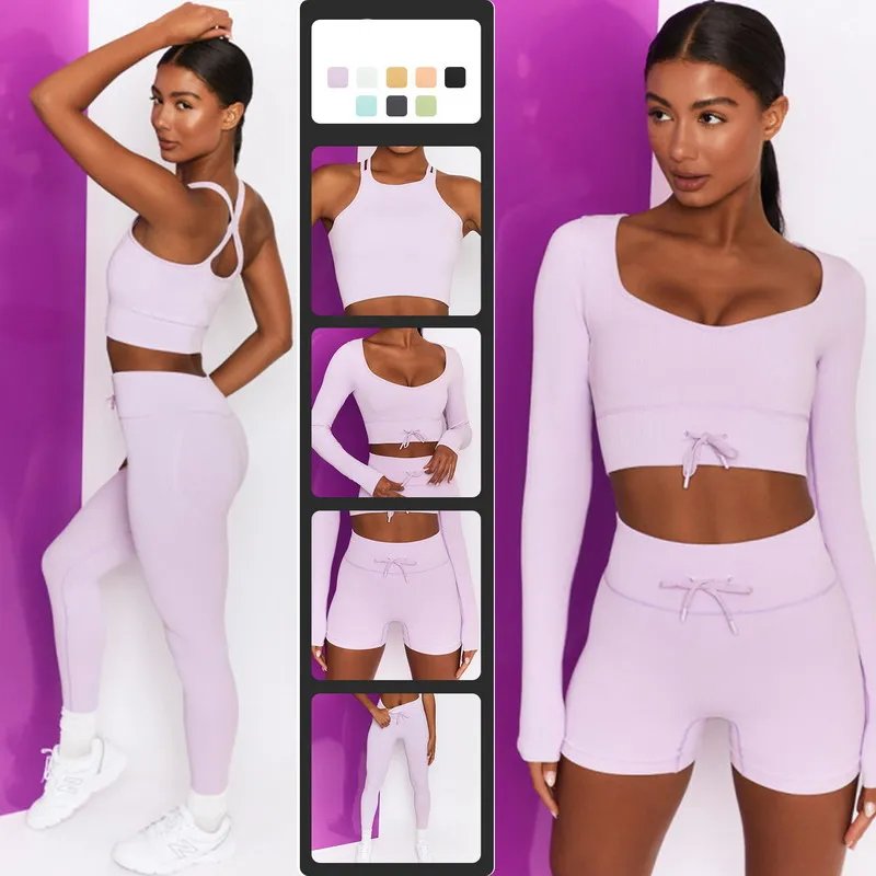 

Лидер продаж, женские бесшовные леггинсы для фитнеса с принтом Oem, спортивная одежда для спортзала, колготки для тренировок, бега, набор для ...