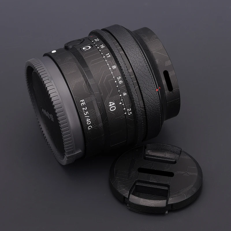 

50 2.5G / 40 2.5G Lens Vinyl Decal Skins Wrap Cover for SONY FE40 F2.5 GM / FE50 F2.5GM Lens Premium Sticker